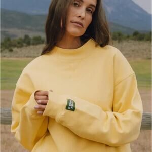 Daily Drills Sunny Yellow Fleece in Yellow